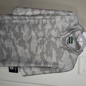 Men’s camo golf polo